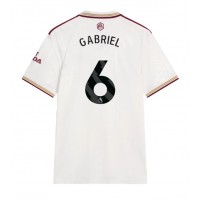 Arsenal Gabriel Magalhaes #6 Tretí futbalový dres 2025-26 Krátky Rukáv